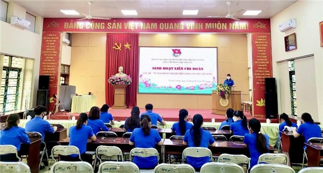 Các cơ sở Đoàn hướng về kỷ niệm 91 năm ngày thành lập Đoàn TNCS Hồ Chí Minh