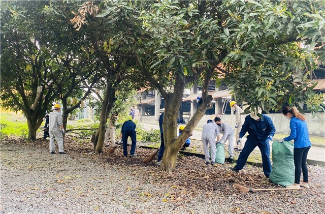 Tuổi trẻ Công ty Nhiệt điện Uông Bí: Hưởng ứng Chiến dịch Giờ Trái đất năm 2022