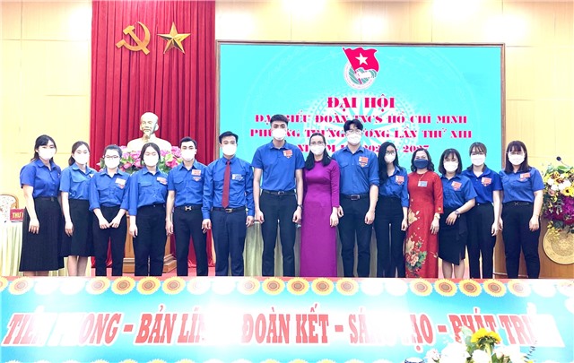 Đại hội Đoàn TNCS Hồ Chí Minh phường Trưng Vương  lần thứ XIII, nhiệm kỳ 2022-2027