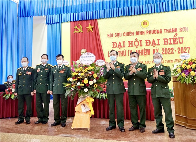  Đại hội đại biểu Hội Cựu chiến binh phường Thanh Sơn lần thứ IX, nhiệm kỳ 2022-2027