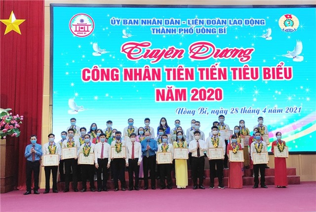 Liên đoàn Lao động TP Uông Bí triển khai Chương trình “1 triệu sáng kiến - nỗ lực vượt khó, sáng tạo, quyết tâm chiến thắng đại dịch Covid-19”