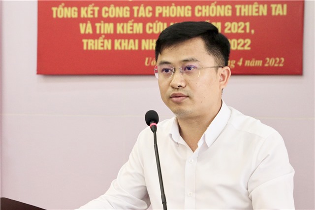 Tổng kết công tác PCTT & TKCN năm 2021, triển khai nhiệm vụ năm 2022