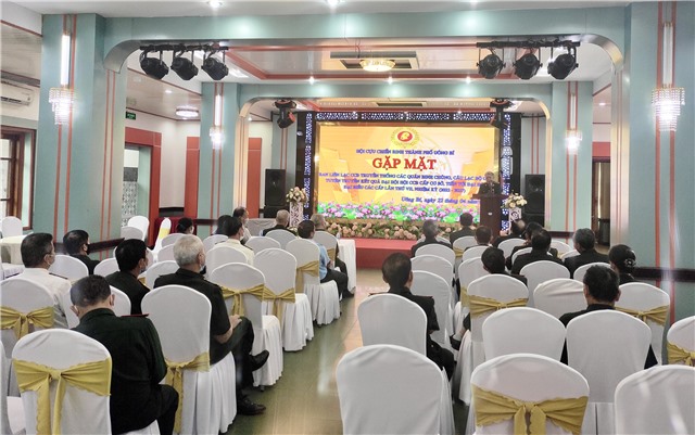 Hội CCB TP gặp mặt ban liên lạc CCB các quân binh chủng, CLB Cựu quân nhân 