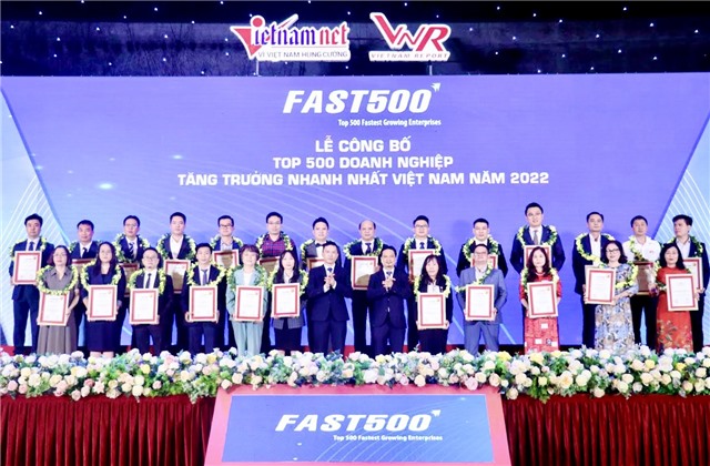 Việt Thuận Group lọt Top 500 Doanh nghiệp tăng trưởng nhanh nhất Việt Nam 2022