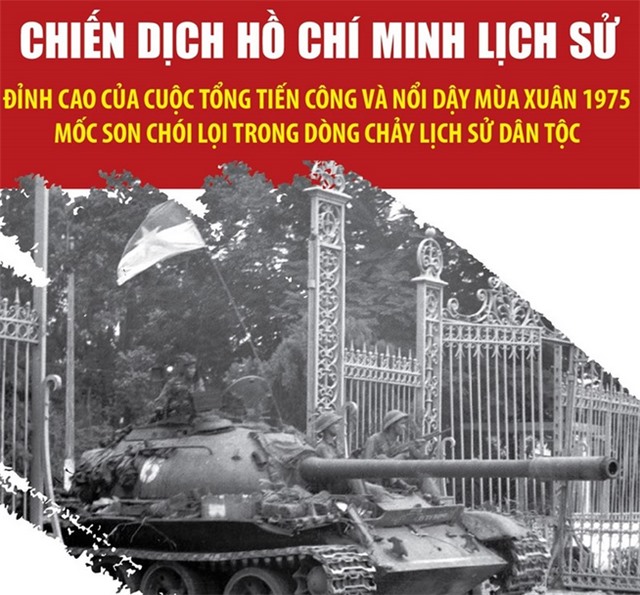 Chiến dịch Hồ Chí Minh - mốc son chói lọi trong dòng chảy lịch sử 