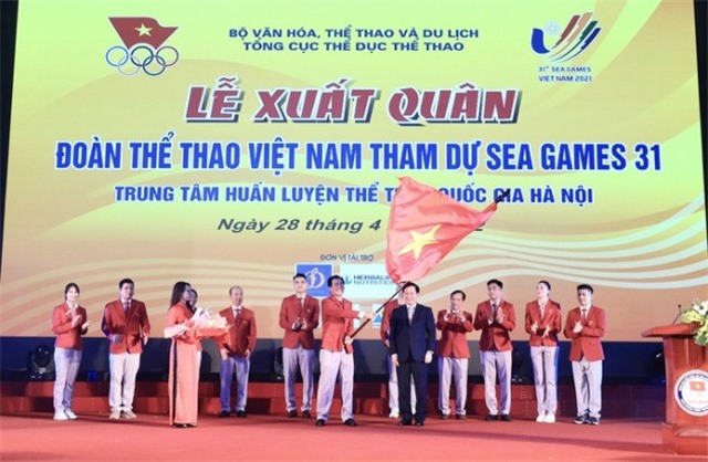 Lễ xuất quân của đoàn thể thao Việt Nam tại SEA Games 31
