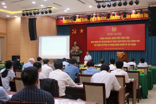 Nâng mức xử phạt vi phạm hành chính về xây dựng