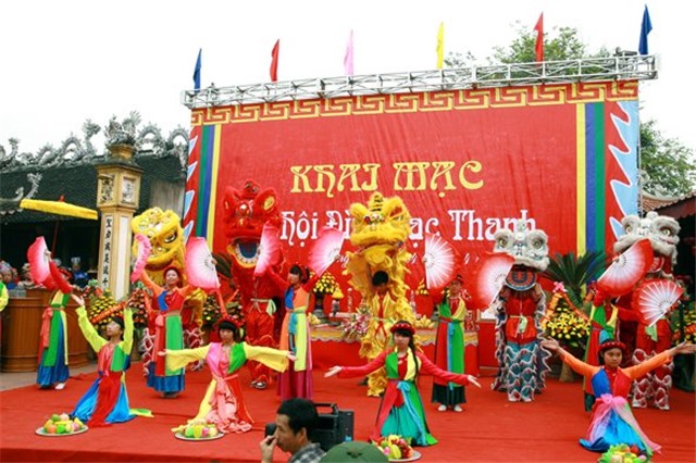 Lễ hội đình, chùa Lạc Thanh được tổ chức từ ngày 13 đến ngày 15/4/2022 