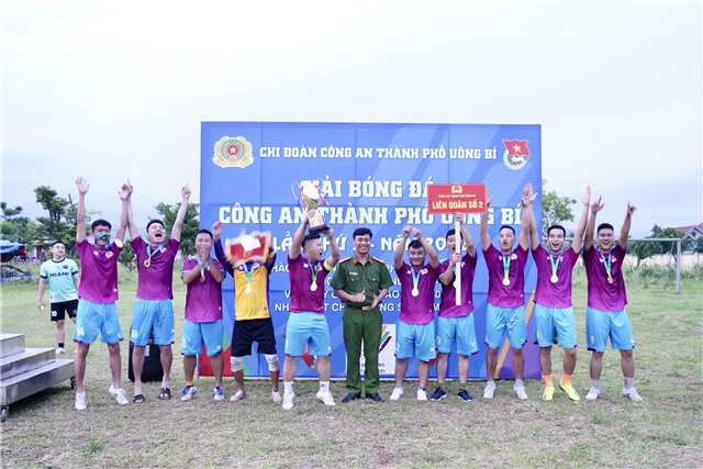 Bế mạc, trao giải Giải bóng đá Công an thành phố lần thứ 2, năm 2022