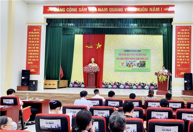 Hội nghị xúc tiến thương mại và tiêu thụ Vải chín sớm Phương Nam năm 2022