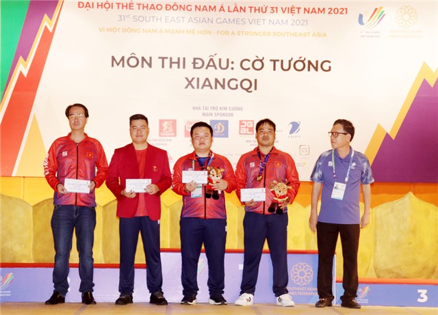 Liên đoàn Cờ tướng Việt Nam thưởng lớn cho các kỳ thủ đoạt huy chương SEA Games 31 