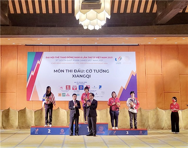 Môn cờ tướng SEA Games 31 - Đội tuyển Việt Nam giành ¾ Huy chương vàng chung cuộc