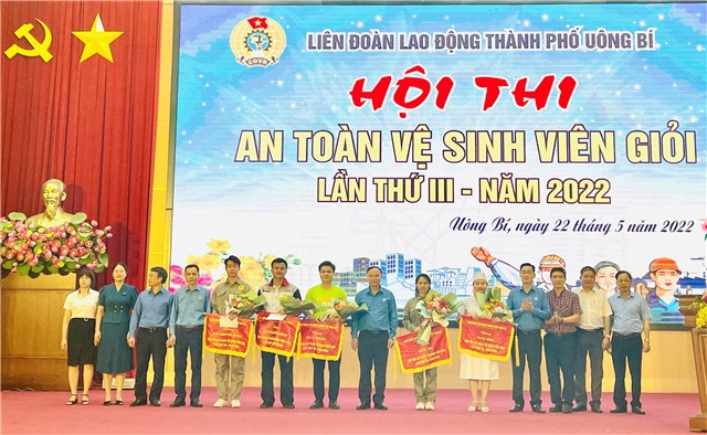 Hội thi “An toàn vệ sinh viên giỏi thành phố Uông Bí” lần thứ 3, năm 2022