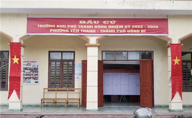 Phường Yên Thanh: Triển khai công tác bầu cử trưởng khu phố nhiệm kỳ 2022-2025
