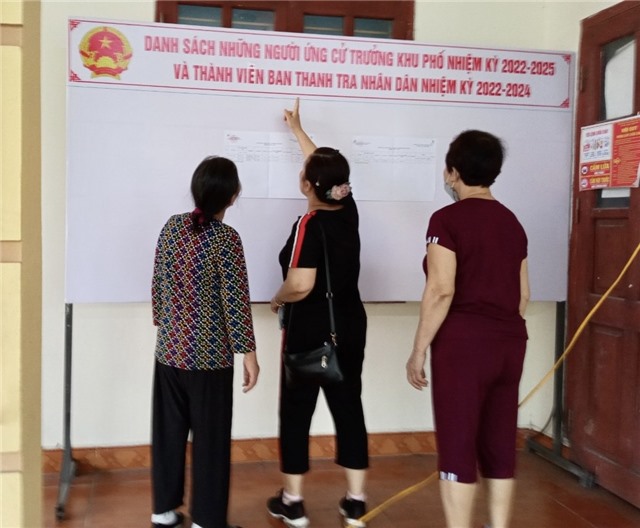 Phường Trưng Vương: Chuẩn bị tốt bầu cử Trưởng khu phố