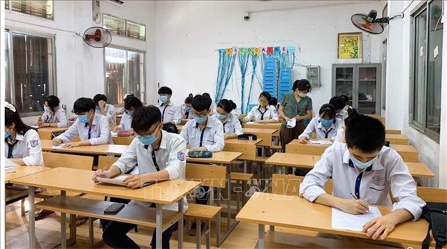 Thí sinh mắc Covid-19 được bố trí phòng thi riêng 