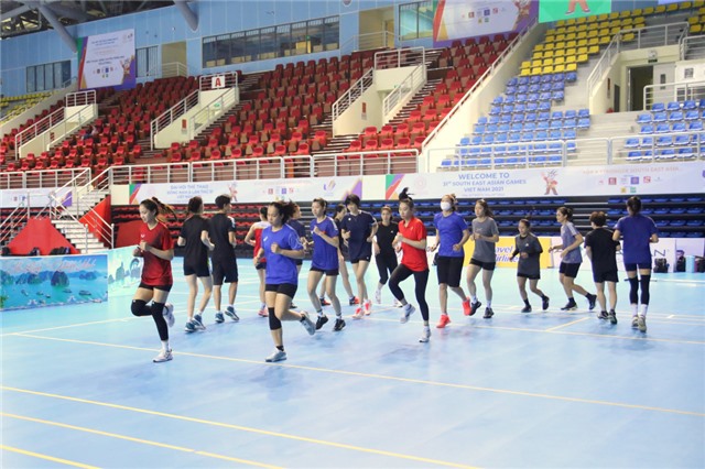 Nhiều đội tuyển hội quân tại Quảng Ninh sẵn sàng cho SEA Games 31