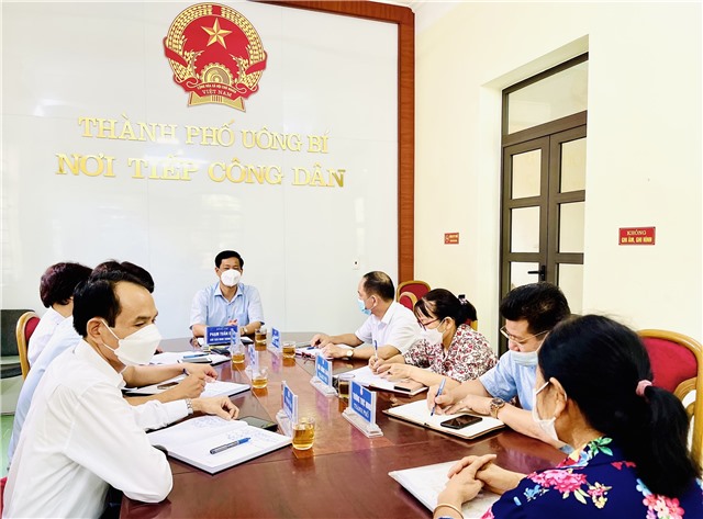 Thành phố tiếp công dân định kỳ đầu tháng 6 năm 2022