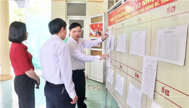Uông Bí: Sẵn sàng cho ngày bầu cử trưởng thôn, khu phố nhiệm kỳ 2022-2025