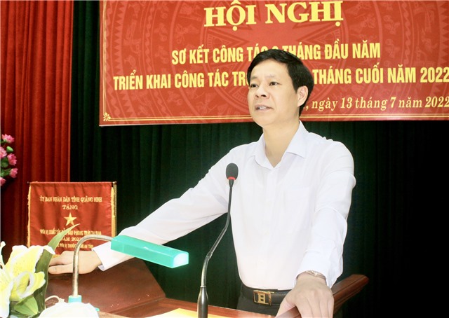 Công an thành phố Uông Bí: sơ kết công tác 6 tháng đầu năm 2022