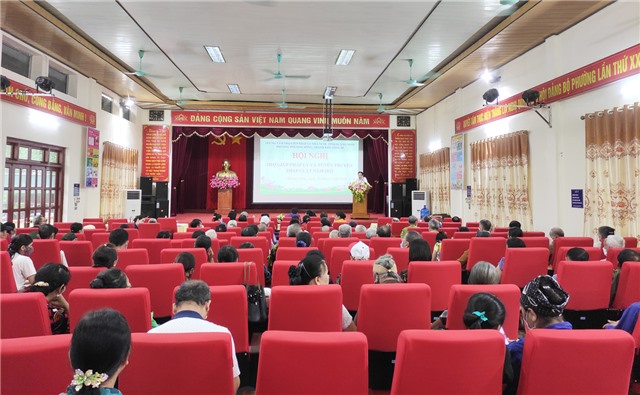 Hội nghị trợ giúp pháp lý và tuyên truyền pháp luật năm 2022