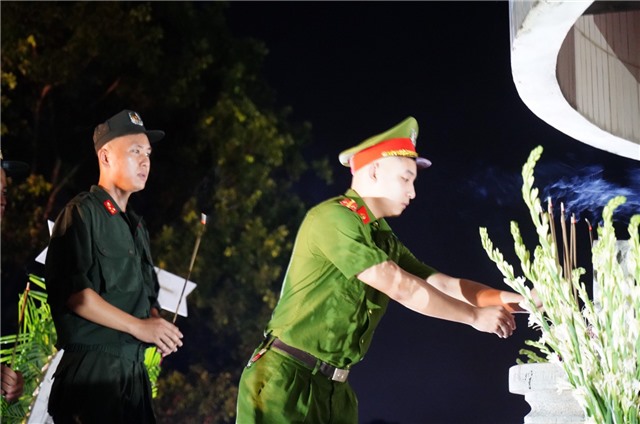 Công an Uông Bí tổ chức các hoạt động nhân dịp 75 năm Ngày Thương binh - Liệt sĩ