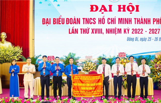 Đại hội Đại biểu Đoàn TNCS Hồ Chí Minh TP Uông Bí lần thứ XVIII, nhiệm kỳ 2022-2027