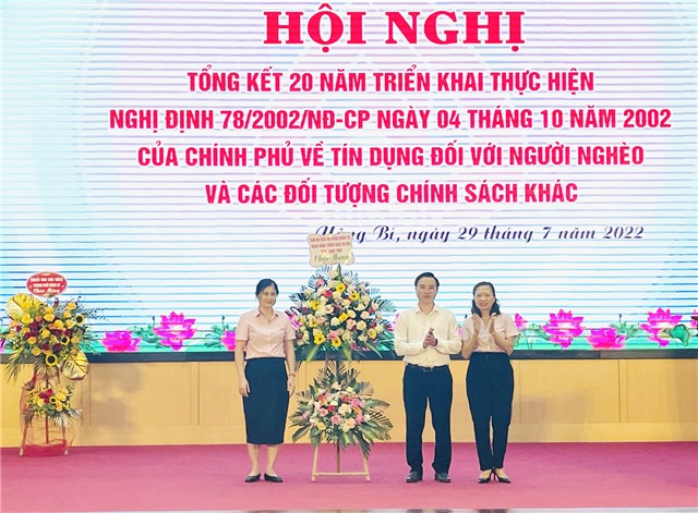 Tổng kết 20 năm triển khai Nghị định số 78/2002/NĐ-CP của Chính phủ về tín dụng đối với người nghèo và các đối tượng chính sách khác