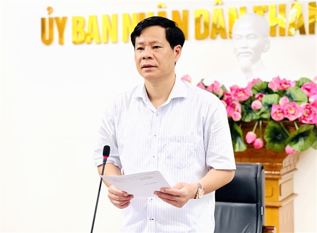 Thành phố đối thoại với ông Ngô Quốc Phòng, phường Vàng Danh 