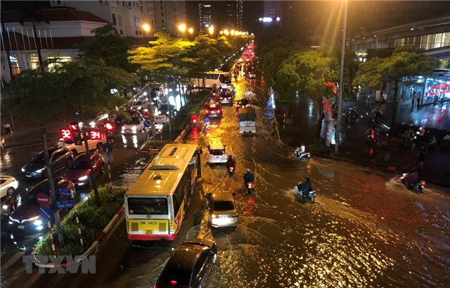 Mưa dông ở khu vực Bắc Bộ có khả năng kéo dài đến ngày 8-9/7