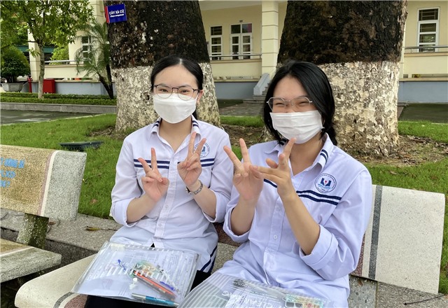 Thí sinh TP Uông Bí thi môn cuối cùng kỳ thi tốt nghiệp THPT năm 2022