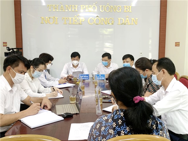 Lãnh đạo thành phố tiếp công dân định kỳ tháng 8/2022