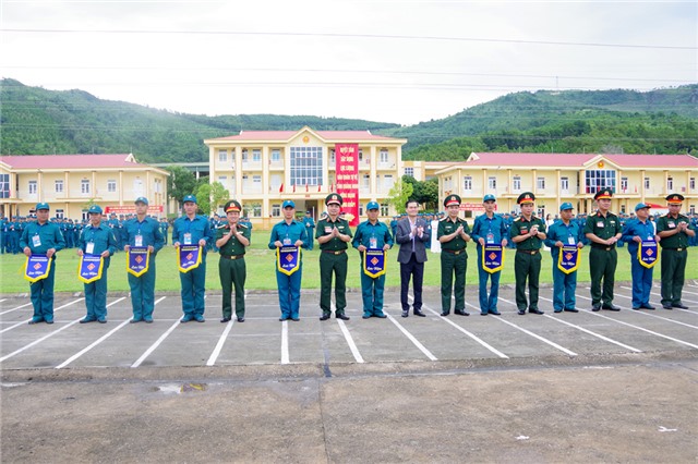 Khai mạc Hội thao Trung đội dân quân cơ động năm 2022