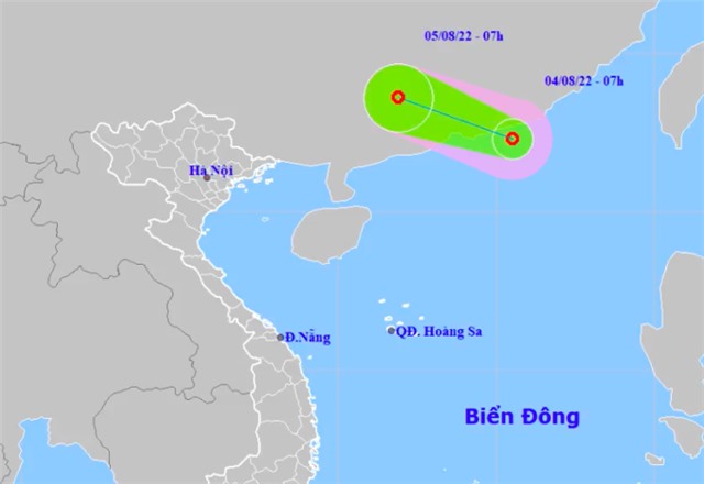 Áp thấp nhiệt đới hình thành trên Biển Đông