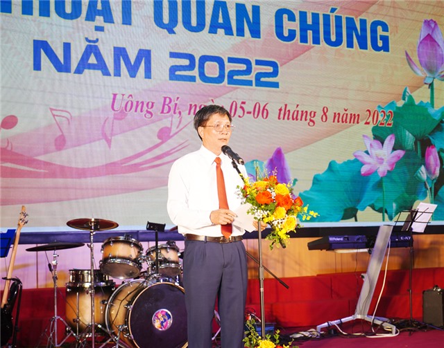 Khai mạc Hội diễn nghệ thuật quần chúng thành phố Uông Bí năm 2022
