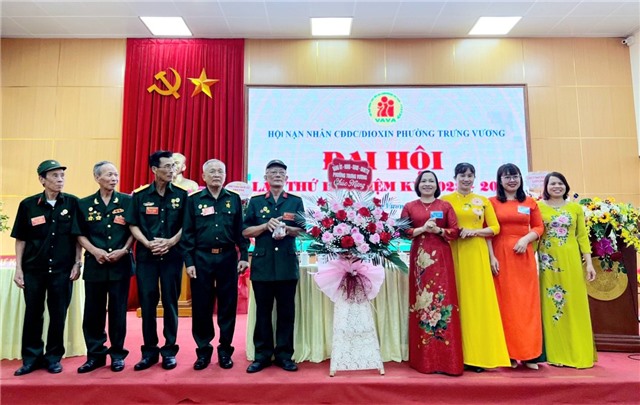 Đại hội Đại biểu Hội nạn nhân chất độc da cam/dioxin phường Trưng Vương lần thứ III, nhiệm kỳ 2022-2027