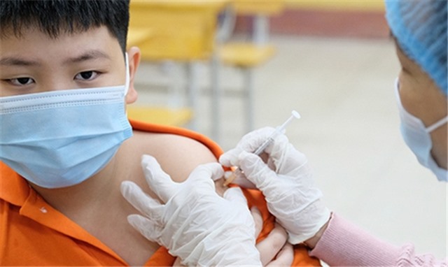 Đẩy nhanh tốc độ tiêm vaccine COVID-19 cho trẻ từ 5 dến dưới 12 tuổi