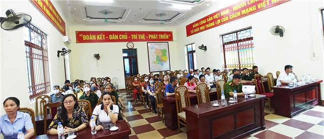 Tuyên truyền các tiêu chí mô hình an ninh cơ sở tại phường Bắc Sơn