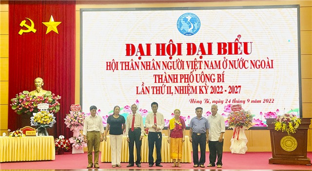 Đại hội Hội thân nhân người Việt Nam ở nước ngoài thành phố Uông Bí lần thứ 2, nhiệm kỳ 2022-2027