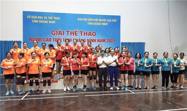 Hội Người cao tuổi thành phố Uông Bí đạt 1 HCV, 4 HCB, 4 HCĐ  tại Giải Thể thao Người cao tuổi tỉnh Quảng Ninh năm 2022