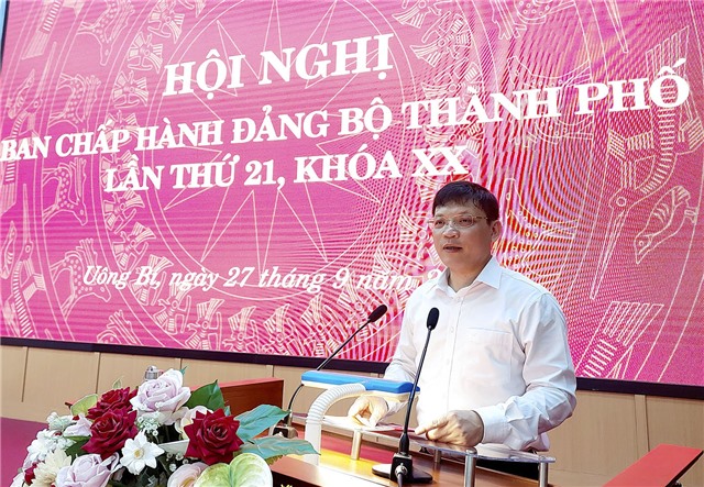 Hội nghị Ban Chấp hành Đảng bộ thành phố lần thứ 21