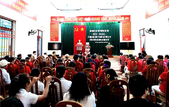 Hội Người cao tuổi phường Bắc Sơn gặp mặt kỷ niệm Ngày Quốc tế Người cao tuổi 1/10; tuyên truyền mô hình an ninh cơ sở