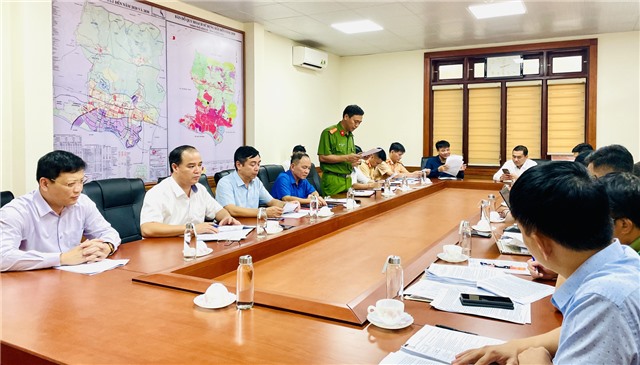 Ban Nội chính Tỉnh ủy làm việc với TP Uông Bí về công tác lãnh đạo, chỉ đạo thực hiện và tổng kết Chỉ thị số 18-CT/TW