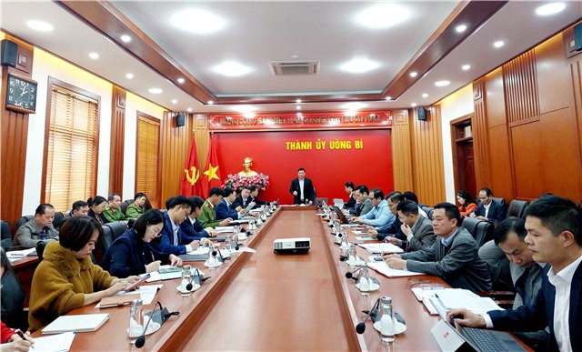 Thường trực Thành ủy làm việc với Đảng ủy phường Phương Nam