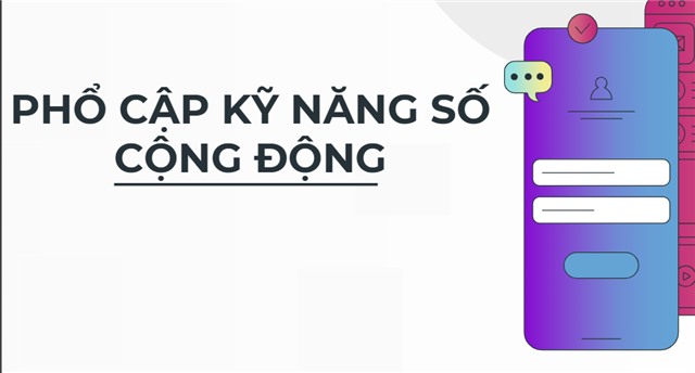 Khóa học phổ cập kỹ năng số cộng đồng