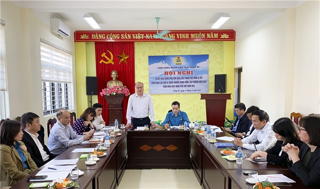 Cụm công đoàn khu vực TP Uông Bí: Sơ kết hoạt động phối hợp giữa LĐLĐ thành phố với công đoàn các đơn vị trực thuộc ngành Trung ương, địa phương năm 2022