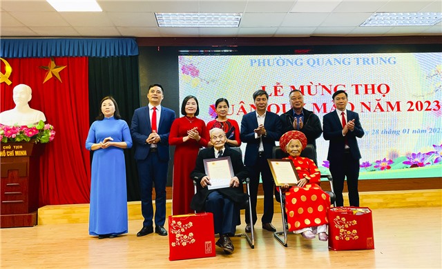 Phường Quang Trung: Lễ mừng thọ xuân Quý Mão năm 2023
