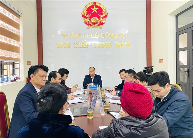 Uông Bí: Tiếp công dân định kỳ tháng 1/2023