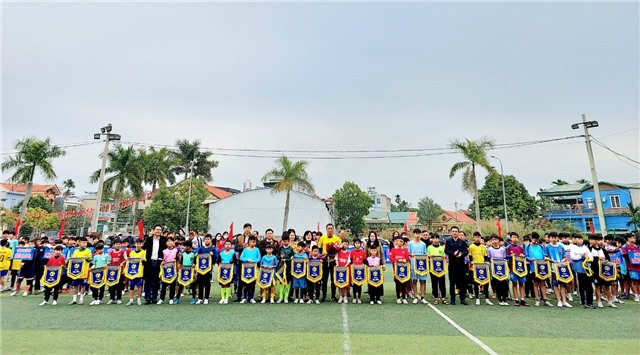 Khai mạc giải bóng đá Thiếu niên nhi đồng truyền thống thành phố Uông Bí lần thứ XXV, năm 2023