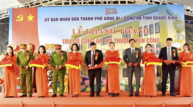 Khánh thành trụ sở làm việc Công an xã Thượng Yên Công